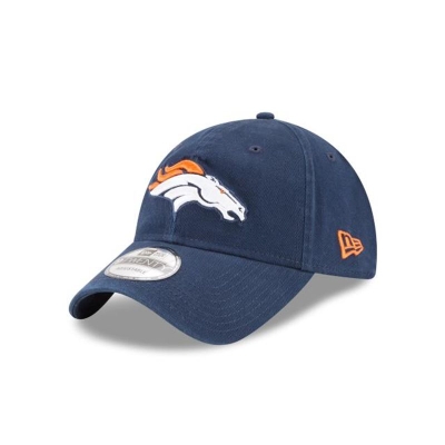 Denver Broncos Gorra | New Era NFL Core Classic 9twenty Adjustable Cap Mexico - Azules